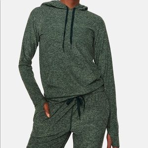 Outdoor voices cloudknit hoodie and sweatpants